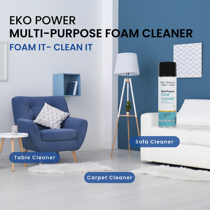 Eko Power® Multipurpose Foam Cleaner for home and office