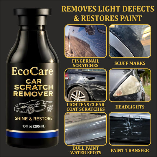 EcoCare Ultimate Car Scratch Remover (300ml) – Professional Grade Paint Restoration & High-Gloss Polish