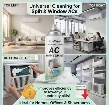 AC Foam Cleaner 500ml | Specially designed for Split & Window AC