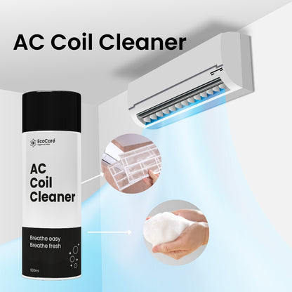 AC Coil Cleaner | Air Conditioner Coil Foam Cleaner| Instant AC Coil Cleaning Agent for both Interior & Exterior Coil Foam Cleaning - 500ml