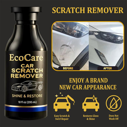 EcoCare Ultimate Car Scratch Remover (300ml) – Professional Grade Paint Restoration & High-Gloss Polish