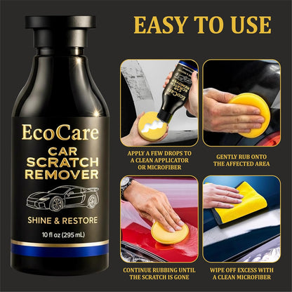 EcoCare Ultimate Car Scratch Remover (300ml) – Professional Grade Paint Restoration & High-Gloss Polish