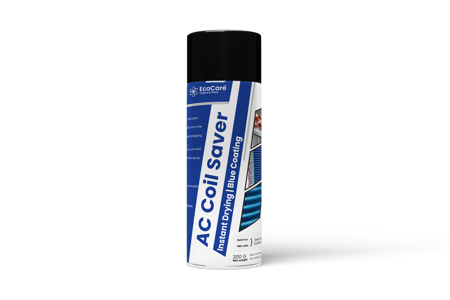 Eko Power AC Coil Saver - Instant Dry | Leak Protection | Blue Anti-Corrosive Coating (300G)