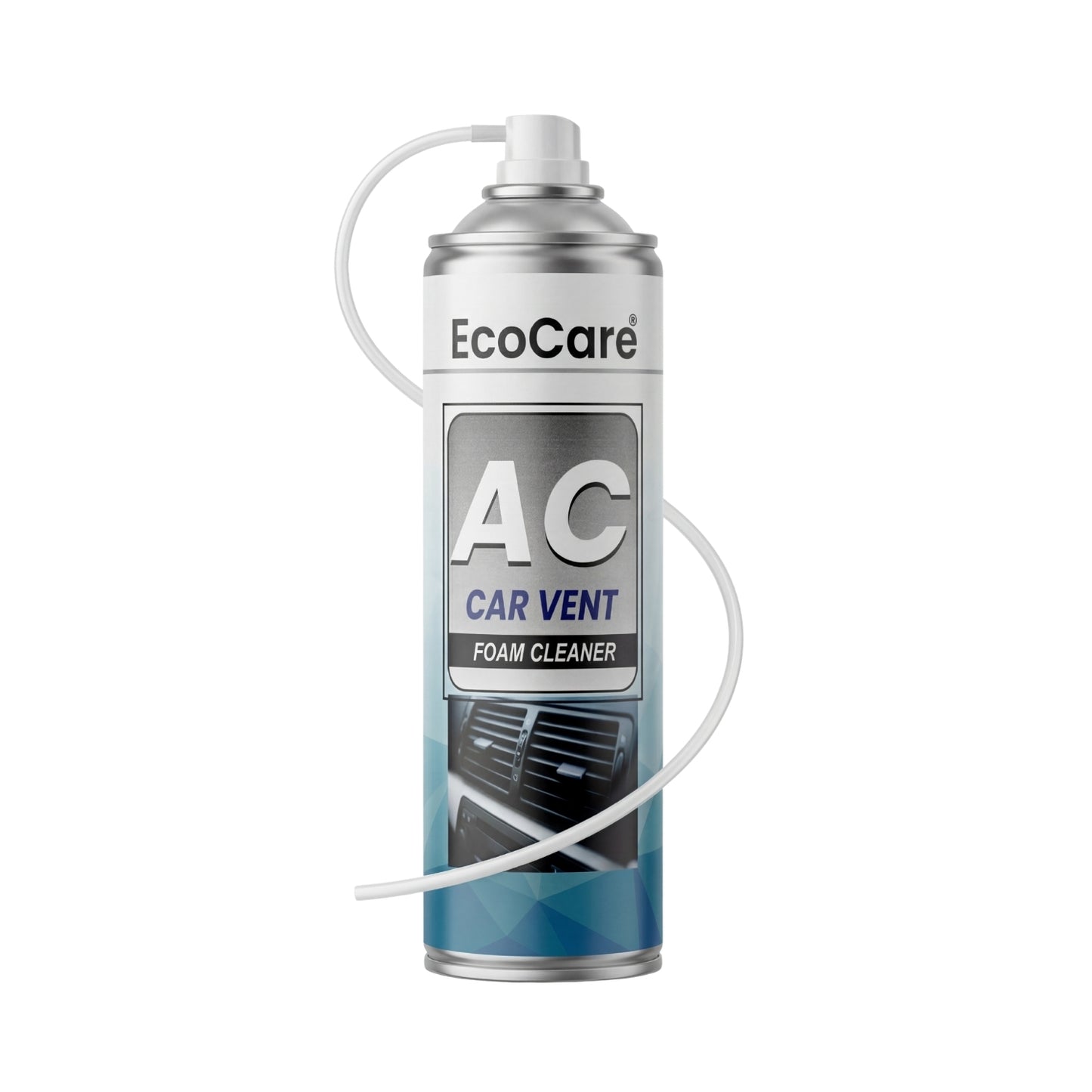 Eko Power Car AC Foam Cleaner - 500ml | Deep Evaporator & Vent Purifier with Extension Pipe