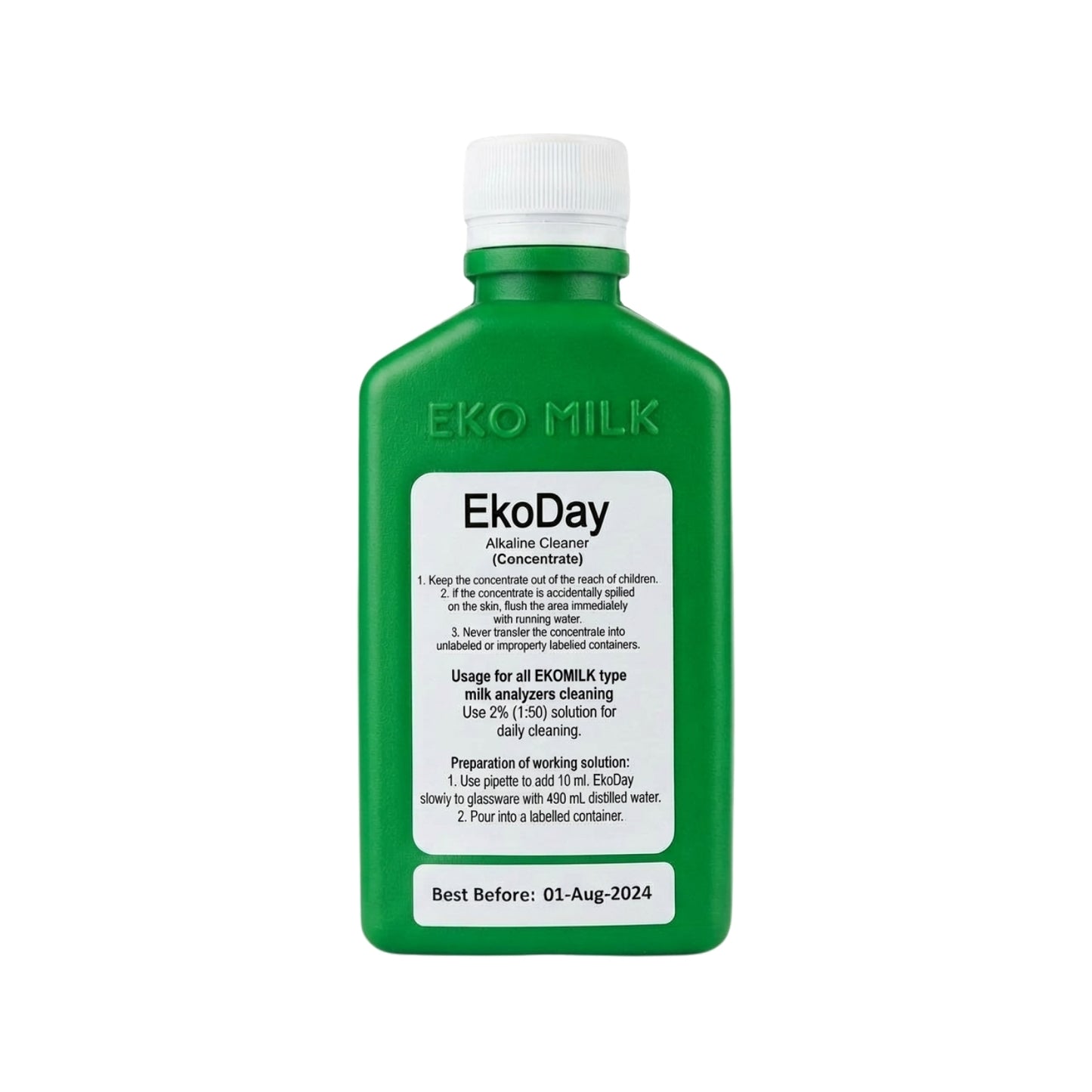 Eko Day® Milk Analyzer Cleaner 200ml | For all type of Milk Analyzers | Safe on copper and brass