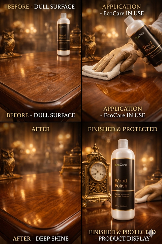 EcoCare Wood Polish - 300ml | Natural Shine & Protection