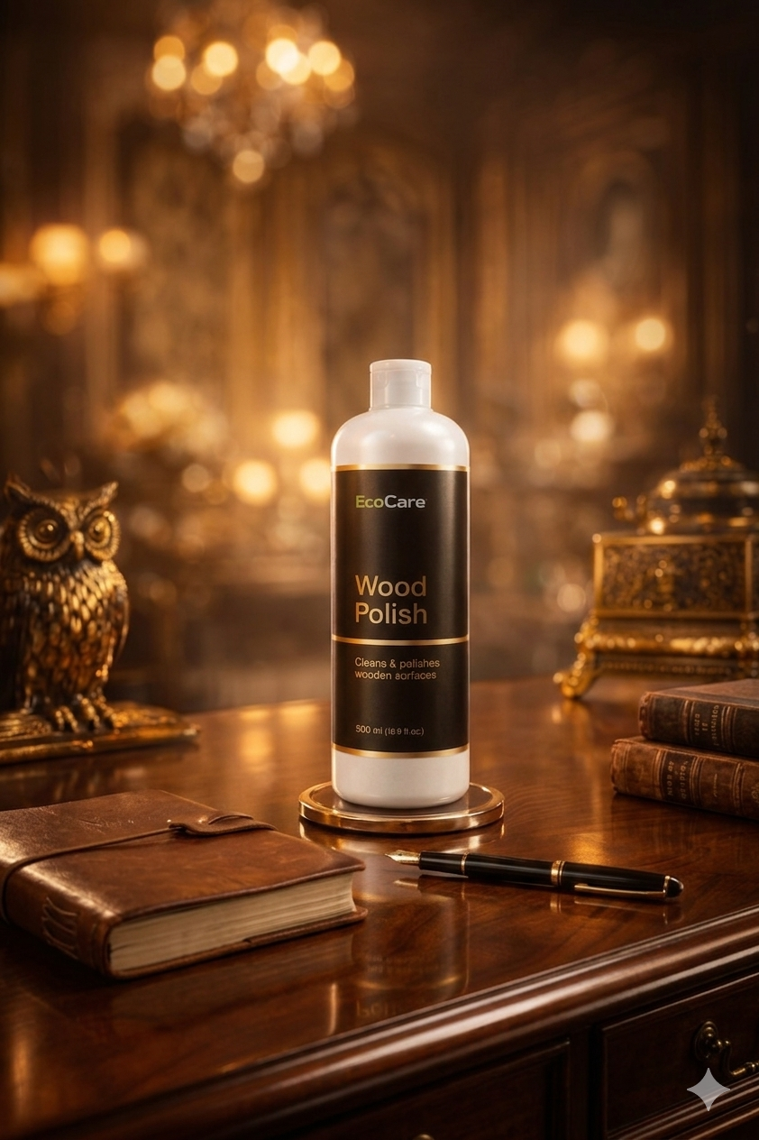 EcoCare Wood Polish - 300ml | Natural Shine & Protection
