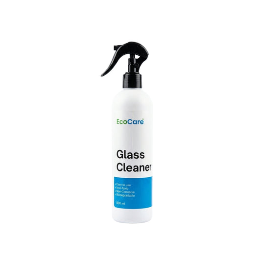 EcoCare® Ultra-Clear Glass & Mirror Cleaner – 450ml | Streak-Free Ammonia-Free Formula with High-Mist Trigger Spray