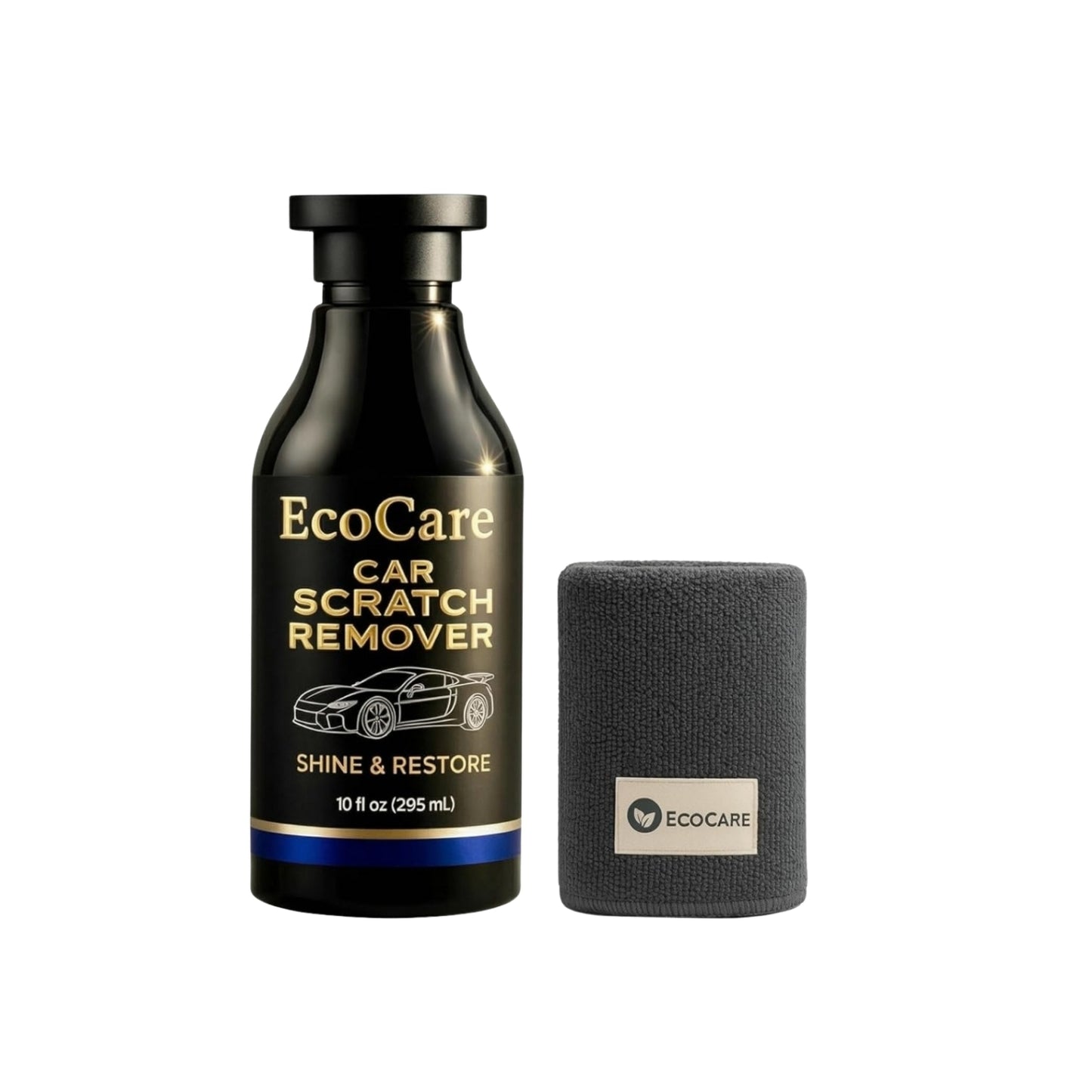 EcoCare Ultimate Car Scratch Remover (300ml) – Professional Grade Paint Restoration & High-Gloss Polish
