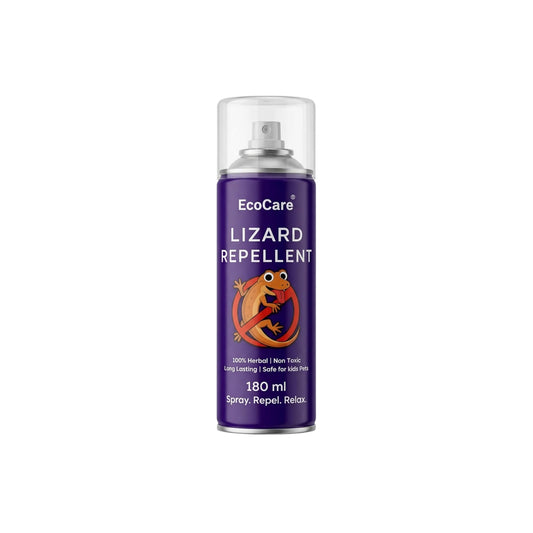 EcoCare Lizard Repellent Spray (180ml) – 100% Non-Toxic, Plant-Based & Pet-Safe Anti-Lizard Shield for Home & Office