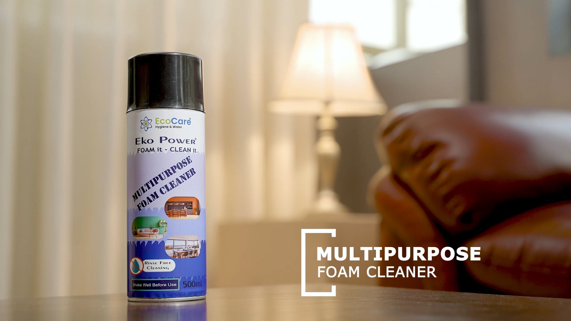 Load video: Multipurpose bubble foam cleaner