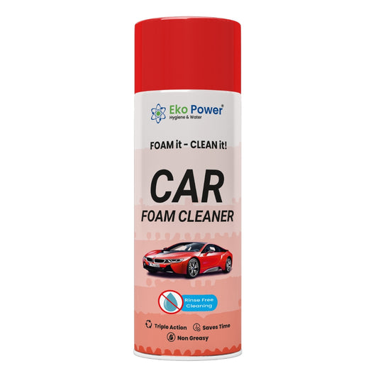 Eko Power Car Foam Cleaner 500ml spray can for interior and exterior detailing.
