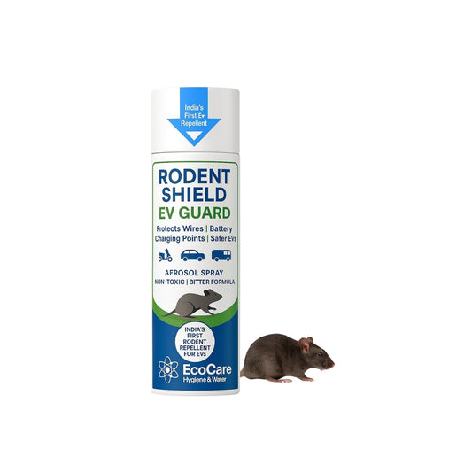 EcoCare Rodent Shield EV Guard – Advanced Rat Repellent Spray for Car Engines (Protects Wires, Cables & Rubber Parts)