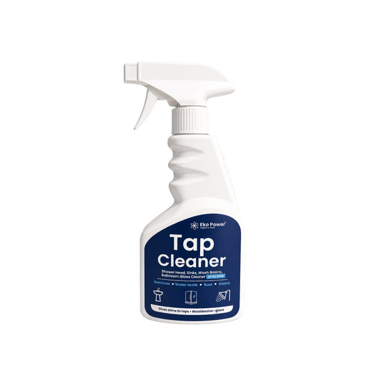 Eko Power Tap, Shower head, Bathroom glass Cleaner | Tough on stains, limescale, water marks | Ready to use |  450ml