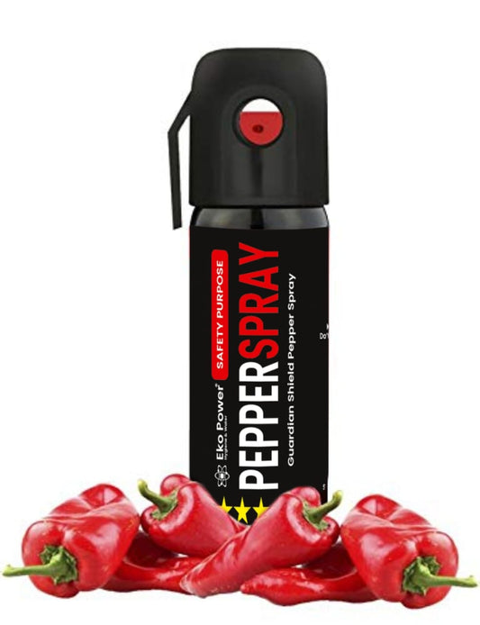 Eko Power Pepper Spray for Women Safety | Long 15 Feet Range | 50-55 Shots | Organic Product