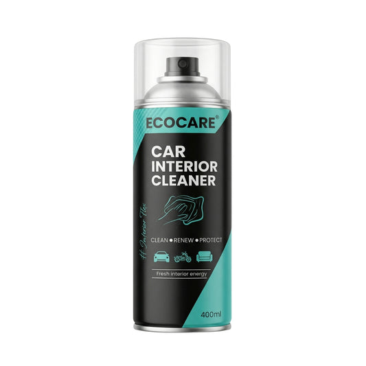 EcoCare 600ml Car Interior Foam Cleaner – High-Density Deep Cleaning Foam for Upholstery, Leather, & Dashboards