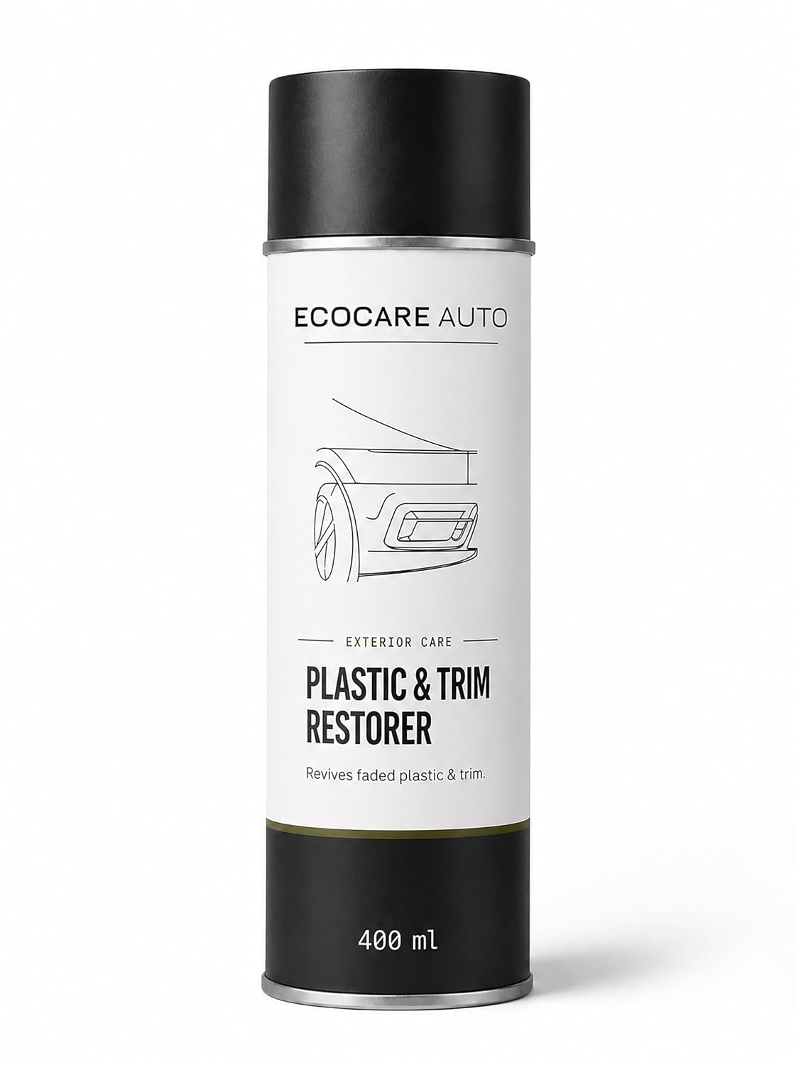 EcoCare Auto Plastic and Trim Restorer spray can, 400 ml