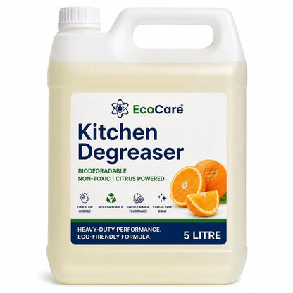 EcoCare Kitchen Degreaser 5-litre citrus liquid can