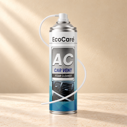 Eko Power Car AC Foam Cleaner with Extension Pipe - 500 ml on a warm neutral studio background