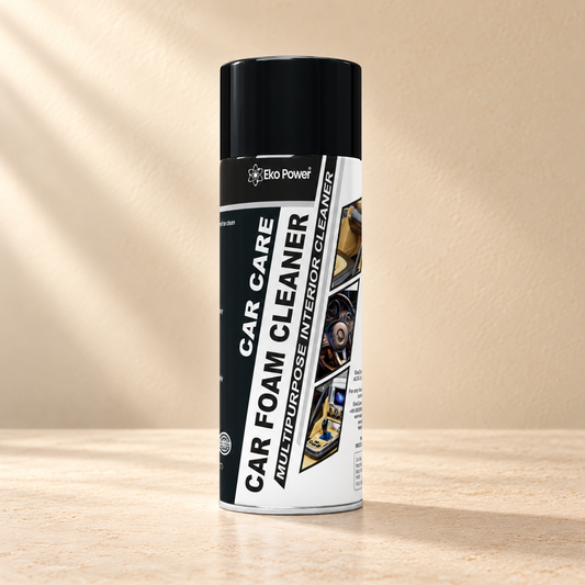 Eko Power Car Foam Cleaner - 300 ml, Pack of 2 on a warm neutral studio background