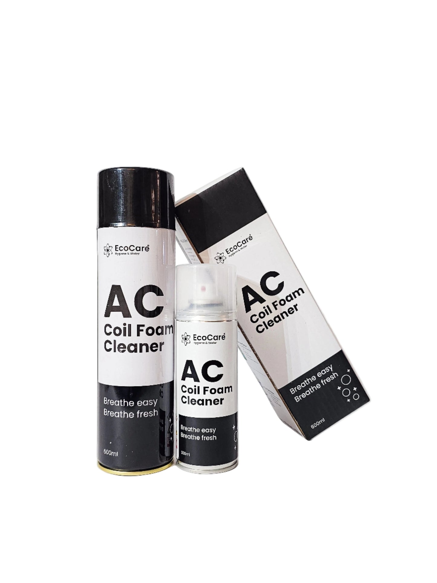 EcoCare AC coil foam cleaner 500ml bottle professional grade