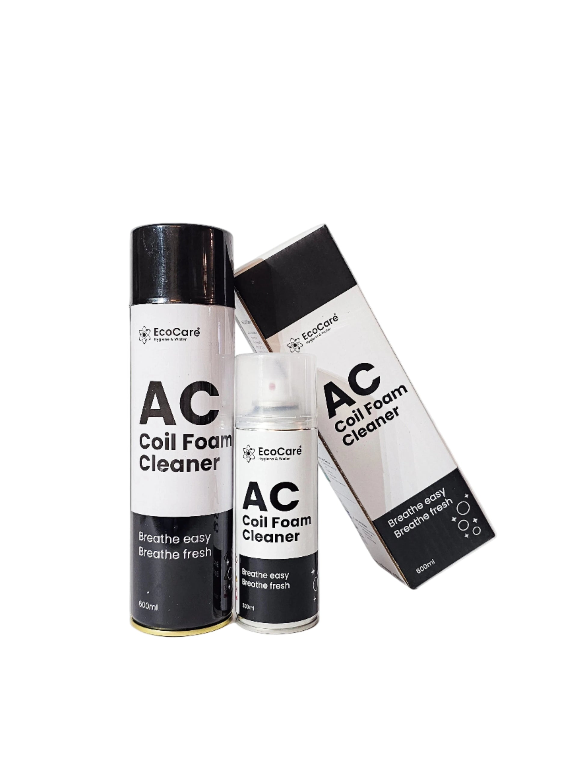 EcoCare AC coil foam cleaner 500ml bottle professional grade