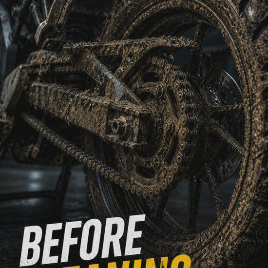 Watch the magic of the foam melting the dirt and grime with it.