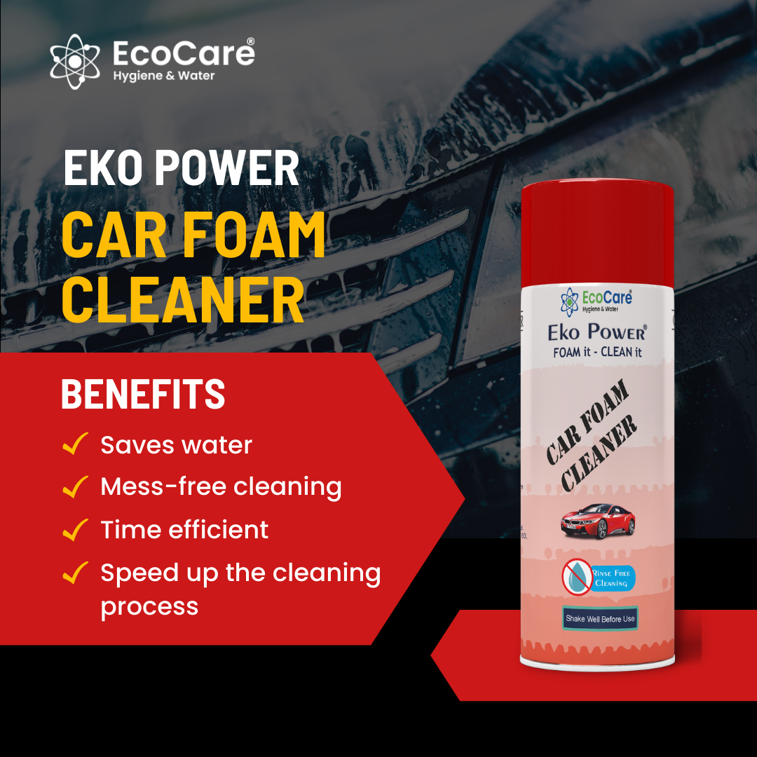 Buy Eko Power Car Foam Cleaner for Interior and Exterior cleaning foam  spray-650ML Online at Best Prices in India - JioMart.