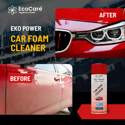 Eko Power Car Foam Cleaner | For water free cleaning | Transform your vehicle's appearance with the deep-cleaning power