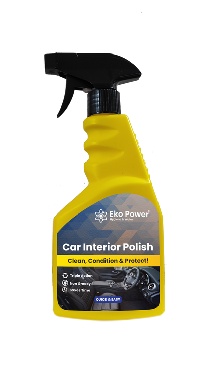 Eko Power Car Interior Polish | Bring new life to your car's interior | Ready to use | 450ml