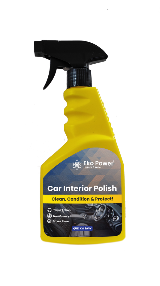 Eko Power Car Interior Polish | Bring new life to your car's interior | Ready to use | 450ml