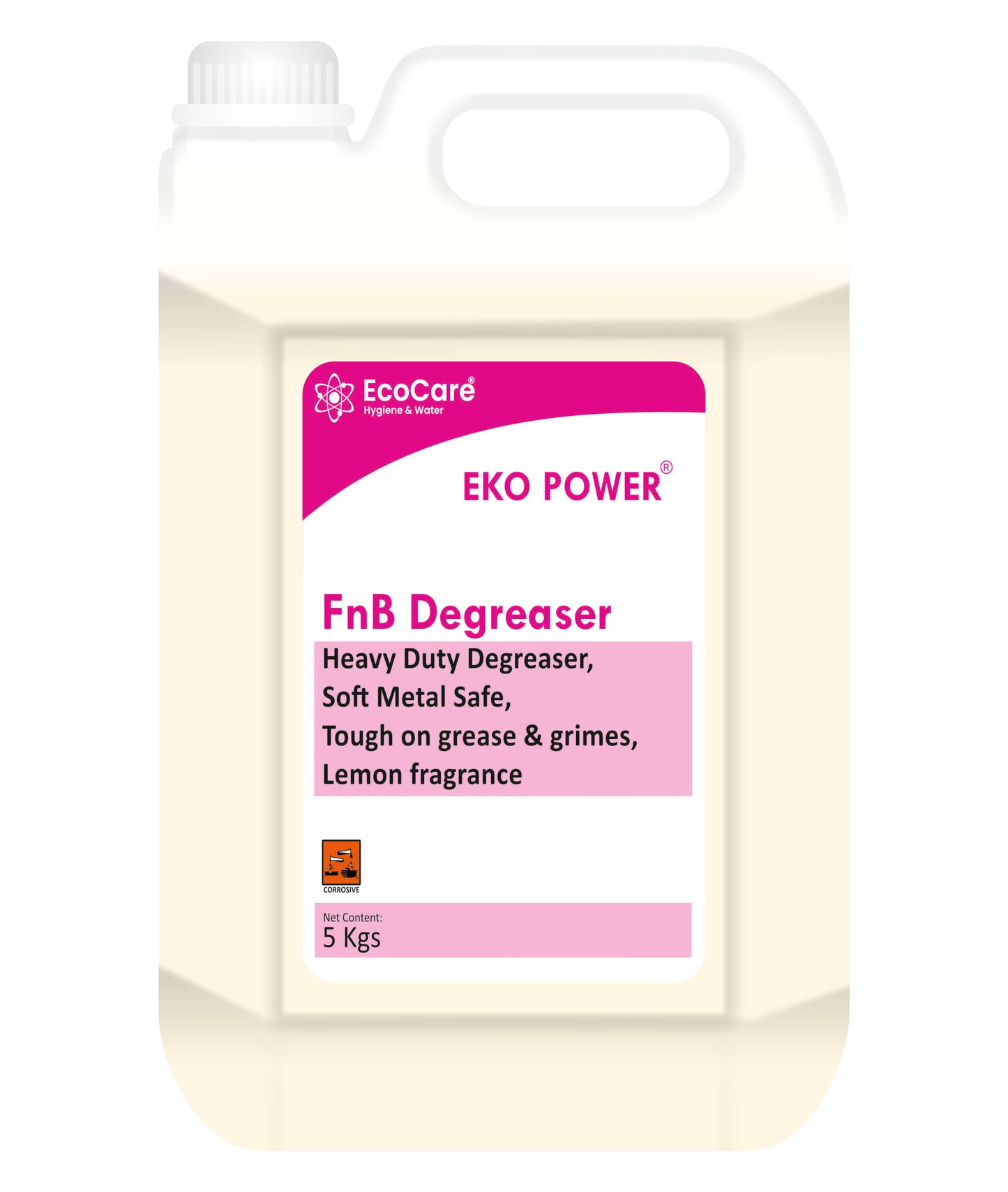 Eko Power Degreaser | Tough on Grease and Grimes | Specially designed Food, Beverage & Dairy Industry to handle the toughest stain in kitchen | 5Kgs Pack Size