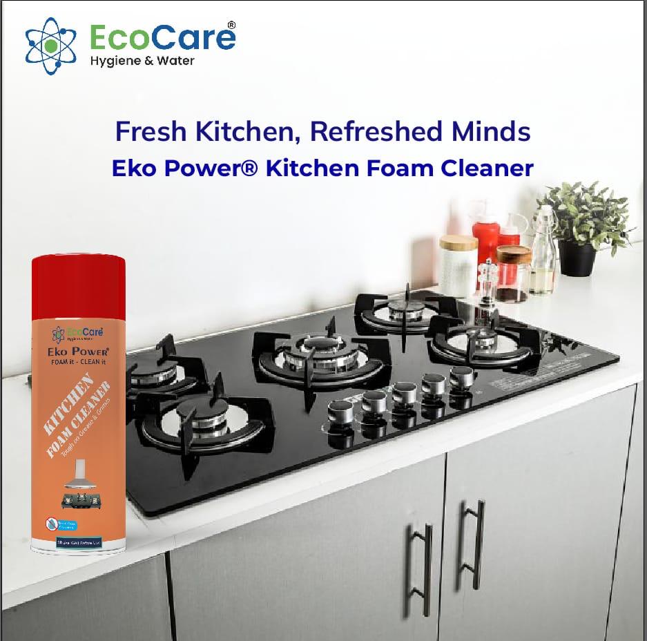 Eko Power Kitchen Foam Cleaner | Experience the ultimate cleaning power with Eko Power Kitchen Foam Cleaner