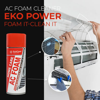 Eko Power AC Foam Cleaner |  Specially designed for Split & Window AC | Ready to Use | Easy to clean | Fast Acting